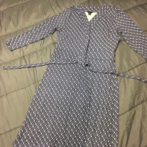 Ann Taylor wrap around dress